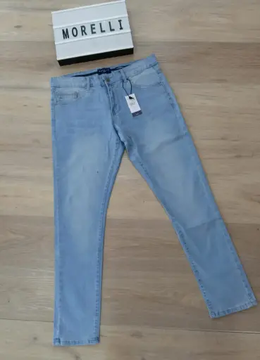 [457-M22-623] Morelli Pantalon Jeans Hombre