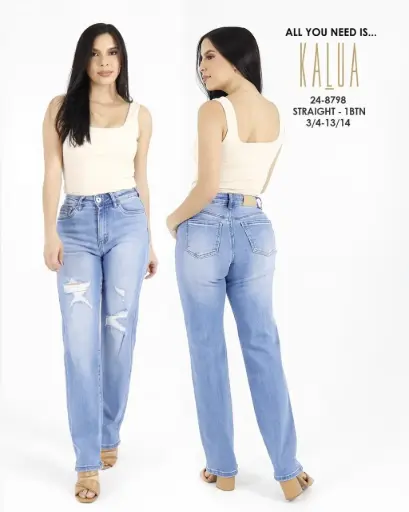 [24-8798] Kalua Pantalon Jeans Dama