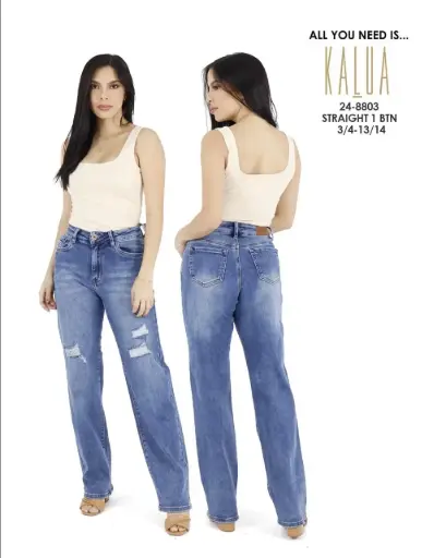 [24-8803] Kalua Pantalon Jeans Dama