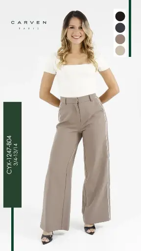 [CYX-1247-B04] Carven Pantalon Dama