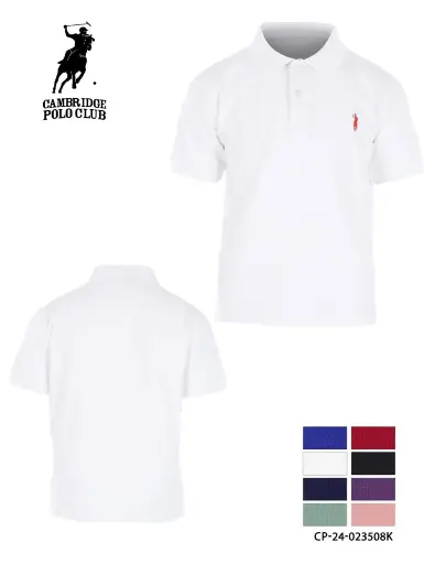 [CP-24-023508K] Cambridge Polo Camiseta Infantil Niño