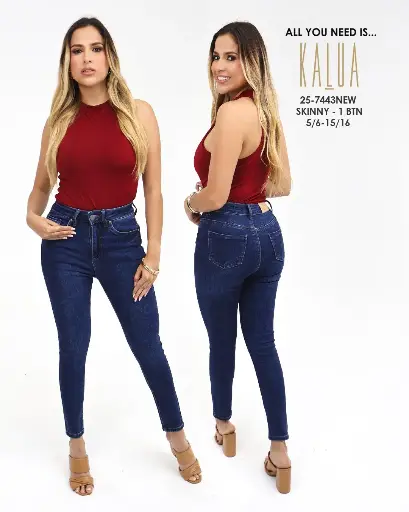 [25-7443NEW] Kalua Pantalon Jeans Dama