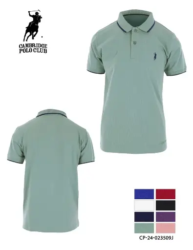 [CP-24-023509J] Cambridge Polo Camiseta Juvenil Niño