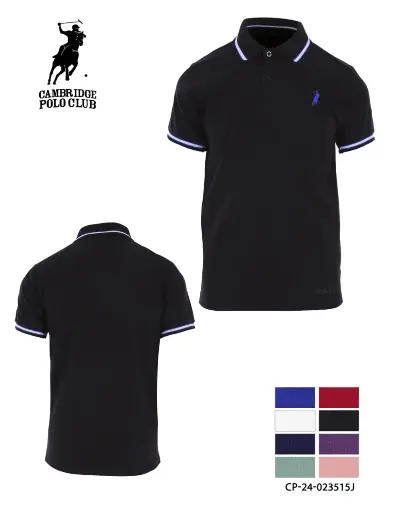 [CP-24-023515J] Cambridge Polo Camiseta Juvenil Niño
