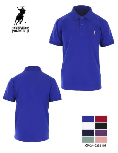 [CP-24-023510J] Cambridge Polo Camiseta Juvenil Niño
