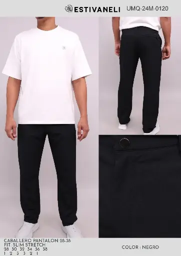 [UMQ-24M-0120] Estivaneli Pantalon Hombre