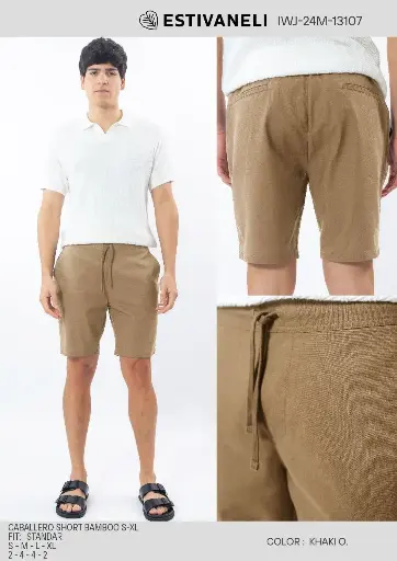 [IWJ-24M-13107] Estivaneli Short Hombre