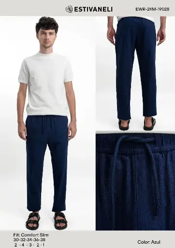 [EWR-24M-19028] Estivaneli Pantalon Hombre