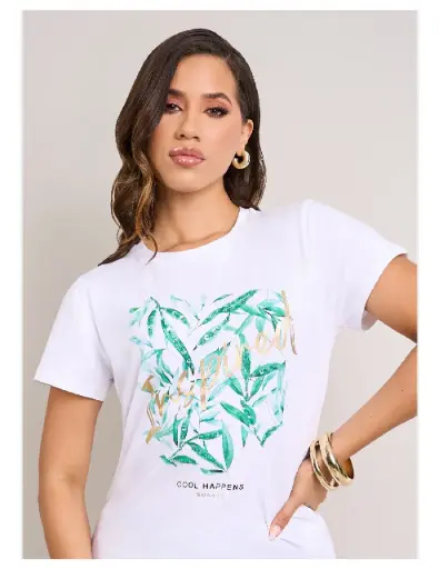 [TS2513-7138] Bonage Camiseta Dama