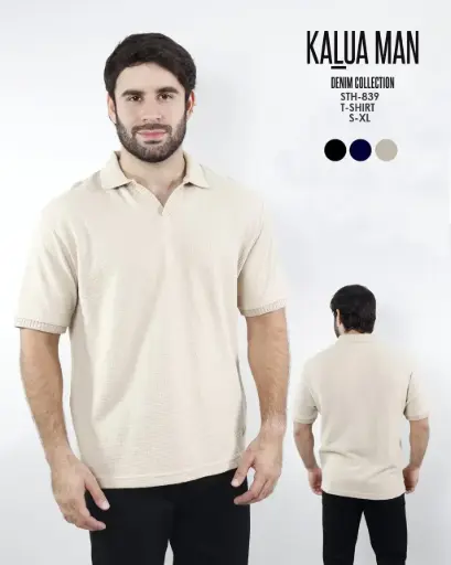 [STH-839] Kalua Camiseta Polo Hombre