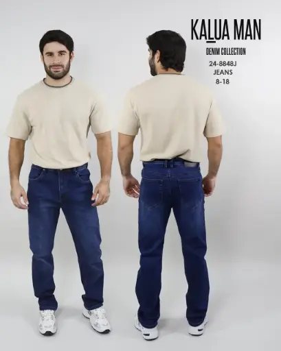 [24-8848J] Kalua Pantalon Jeans Juvenil Niño