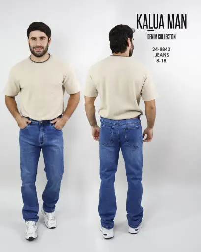 [24-8843J] Kalua Pantalon Jeans Juvenil Niño