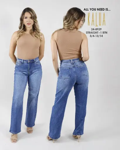 [24-8929] Kalua Pantalon Jeans Dama