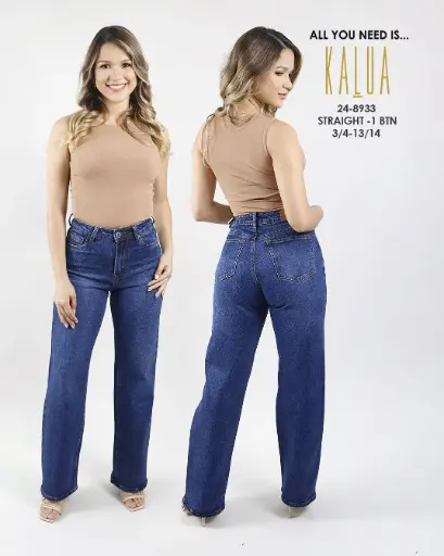 [24-8933] Kalua Pantalon Jeans Dama