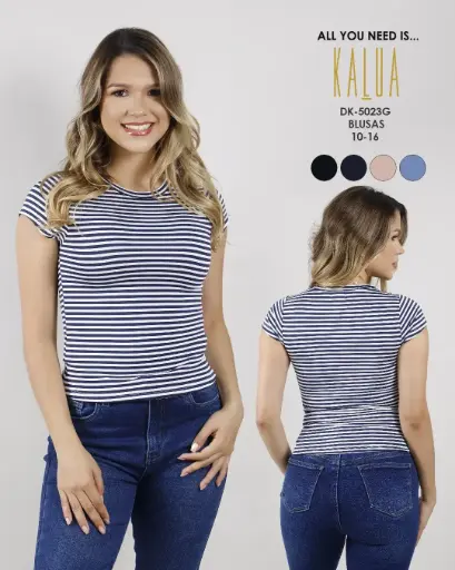 [DK-5023G] Kalua Blusa Juvenil Niña