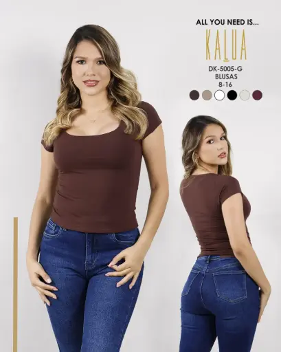 [DK-5005-G] Kalua Blusa Juvenil Niña